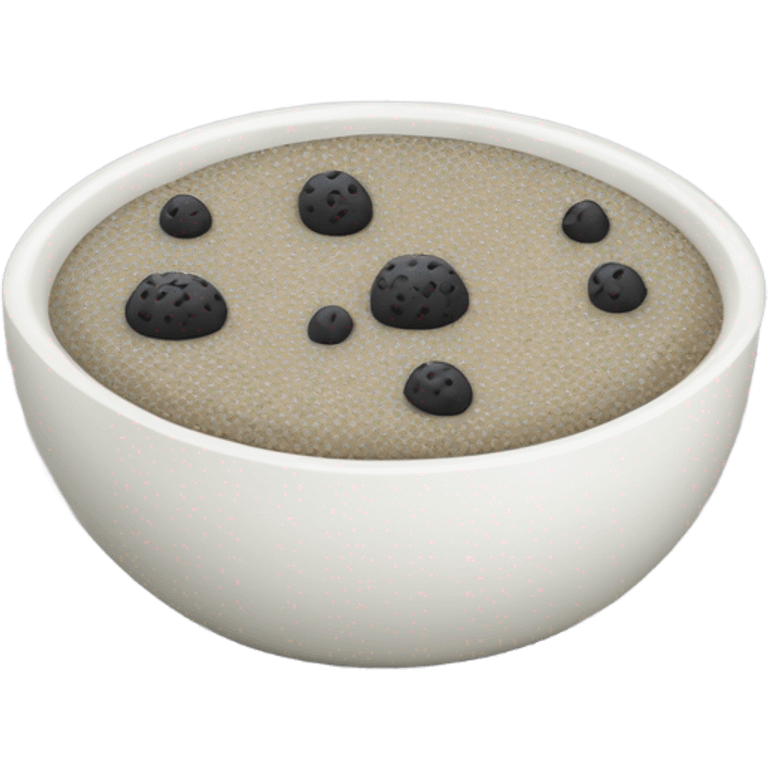 Chia pudding emoji