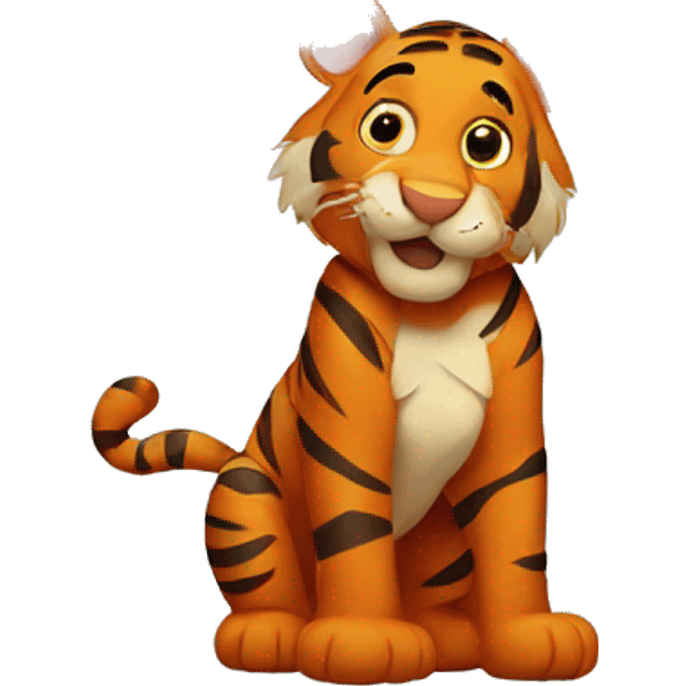 Tigger the tiger emoji