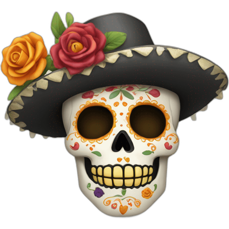 dia dos muertos emoji