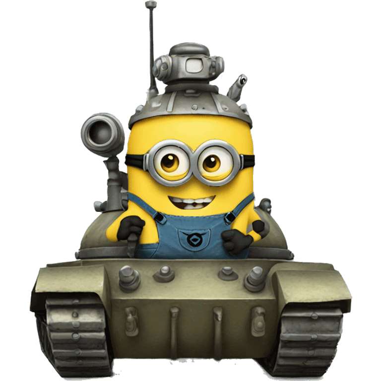 minion with tank emoji