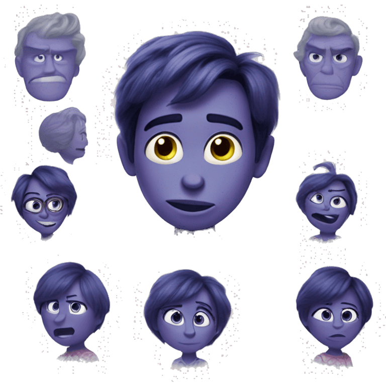 La película inside out emoji