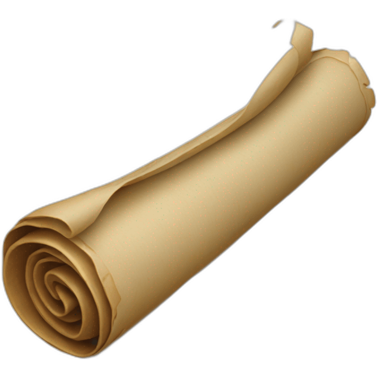 unrolled scroll emoji