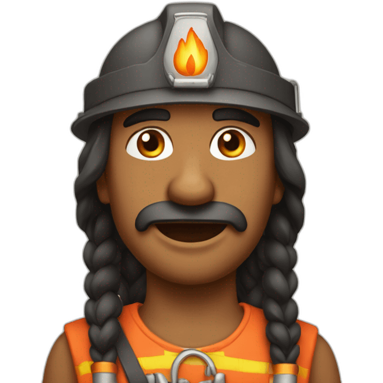 indian fire man emoji