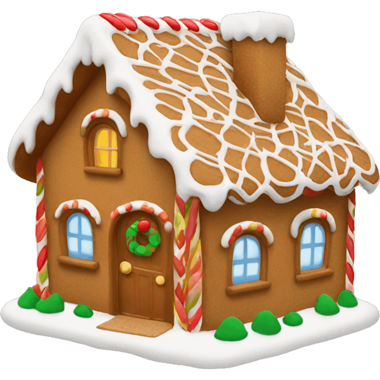 ginger bread house  emoji