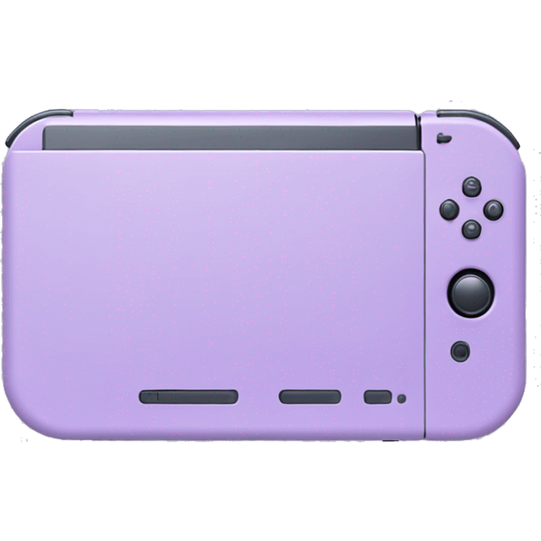 Pastel purple Nintendo switch  emoji