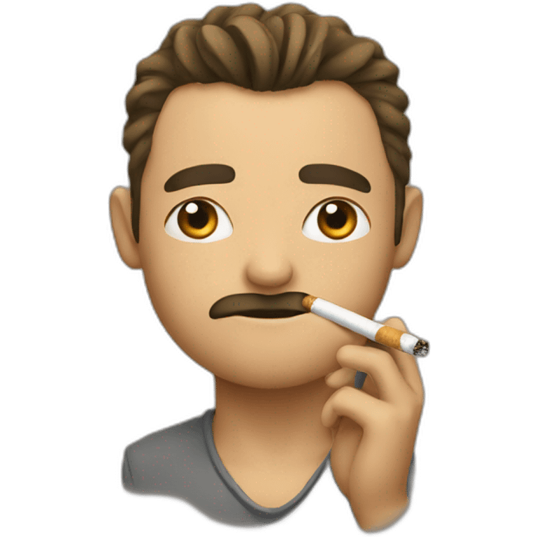 Toda with a cigarette emoji