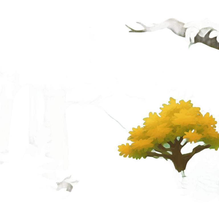 Forest painting emoji