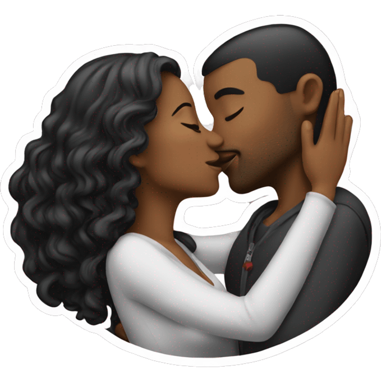 kissing emoji