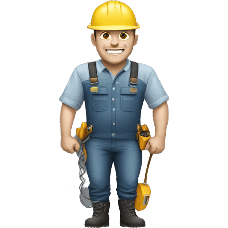 Power lineman emoji