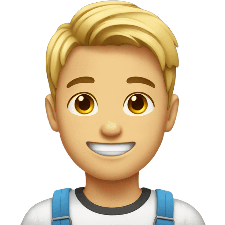 Boy with braces  emoji