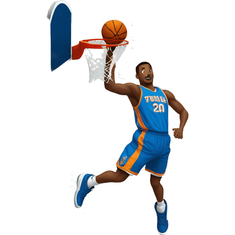 Basketball dunk emoji emoji