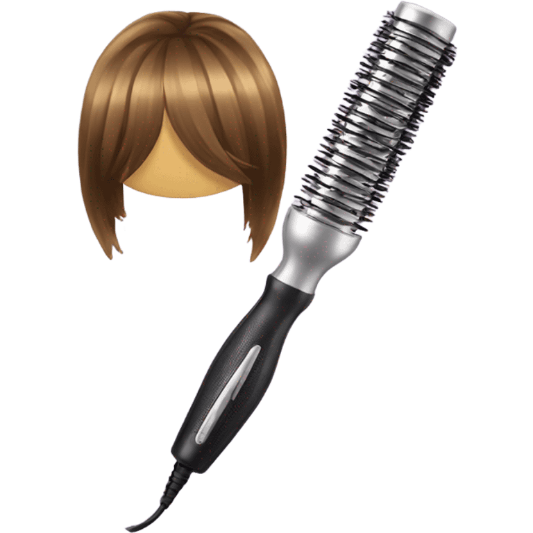 Hair styler tool emoji