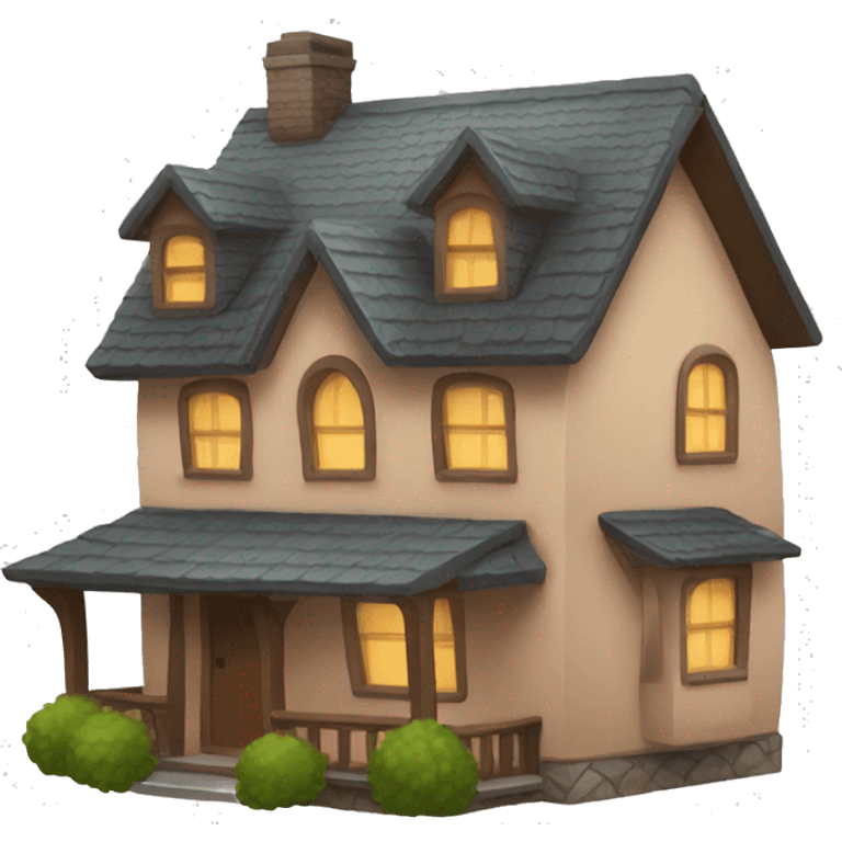 cozy house emoji