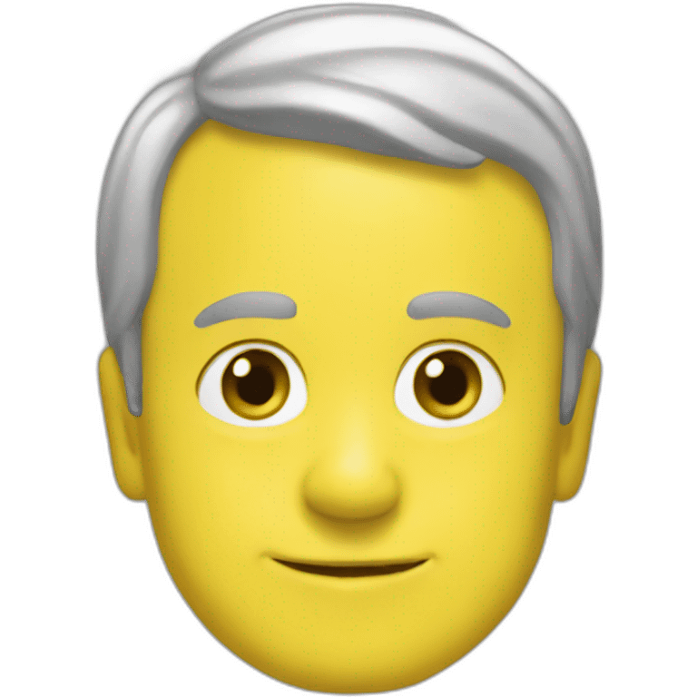 Macron jaune emoji