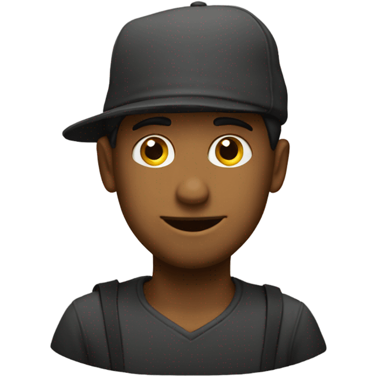 Ryan with a hat on emoji