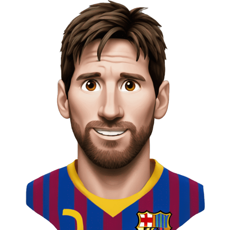 Messi tomando un mánate emoji