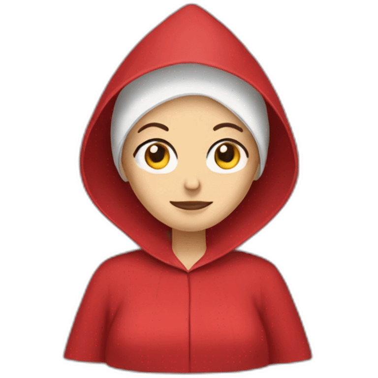 Handmaids tale only head from front emoji