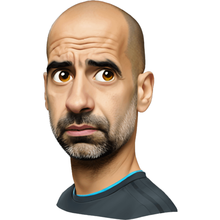 sad guardiola emoji