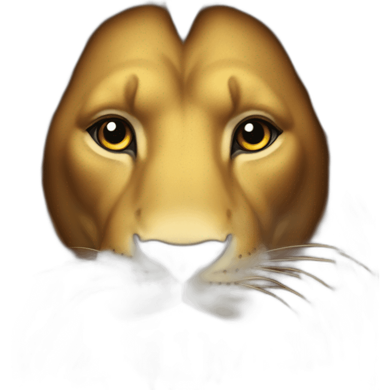 Lion roi emoji