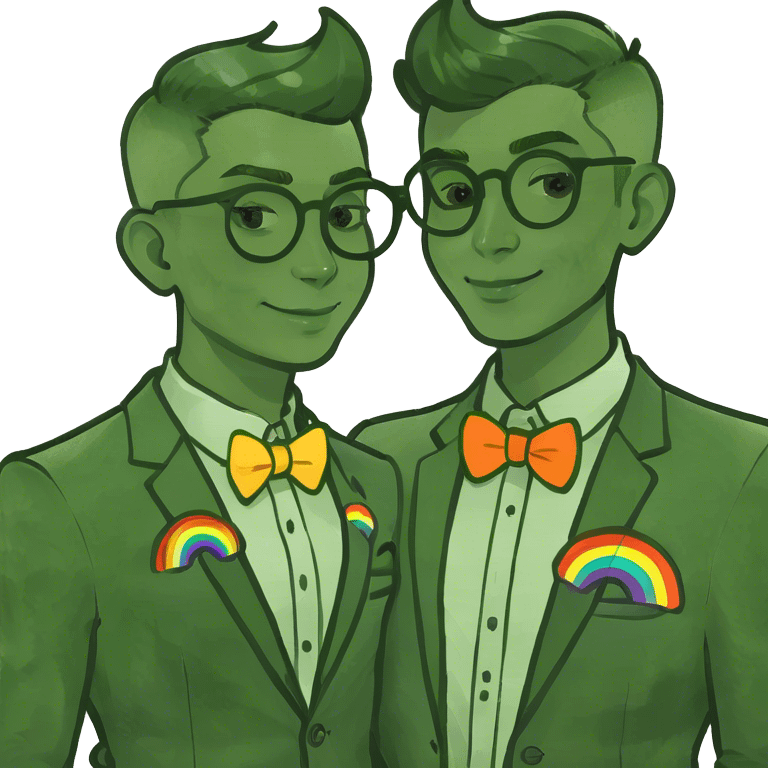 Gay couple emoji