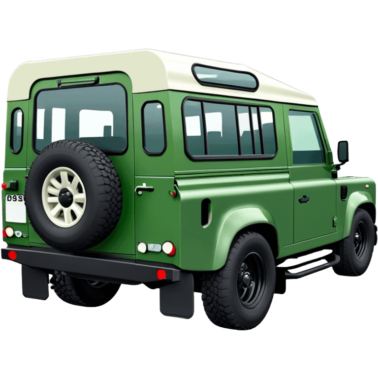 Land Rover Defender - Land Rover (Model Year: 2022) (Iconic colour: Green) emoji