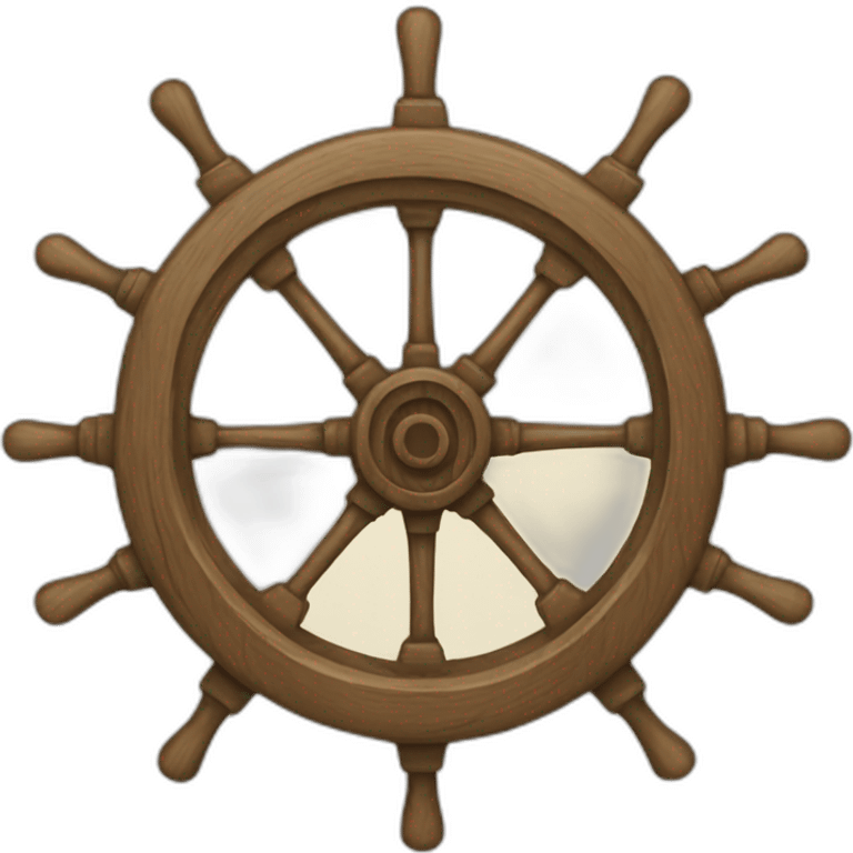 ship wheel emoji