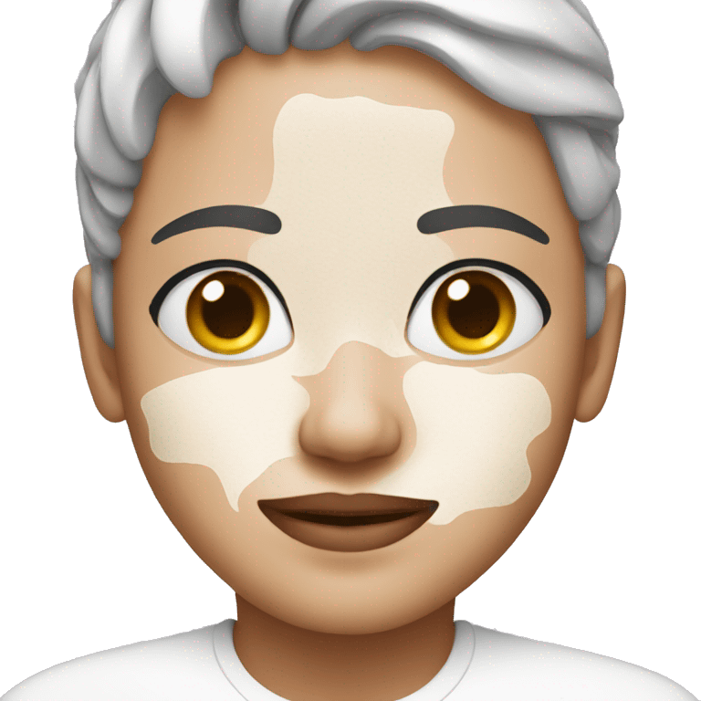 Person with skincare emoji