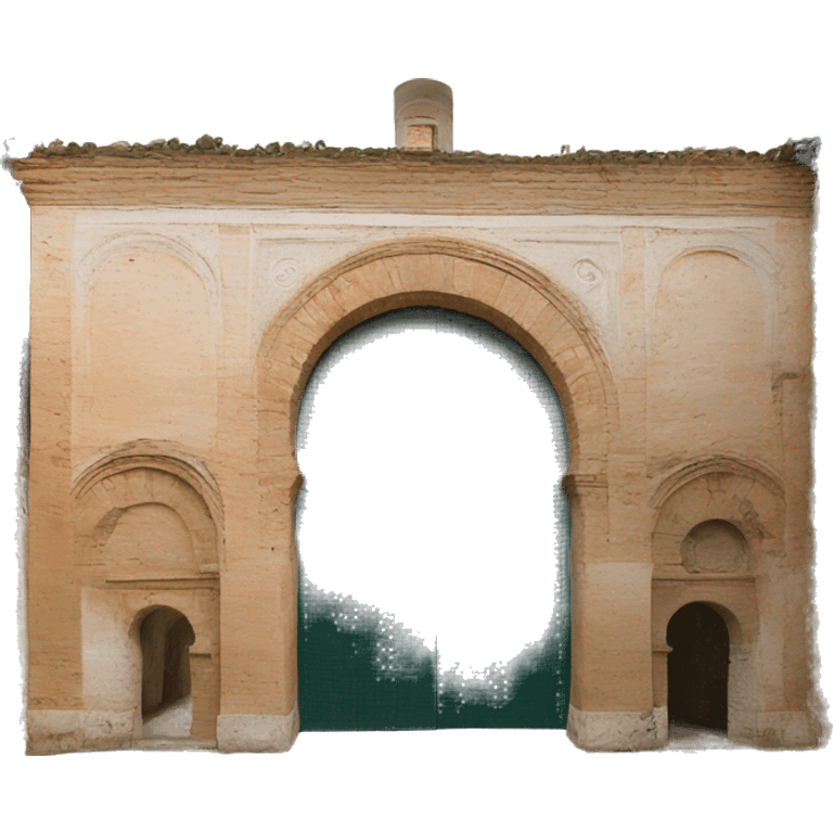 arco de herradura de la mezquita de cordoba emoji