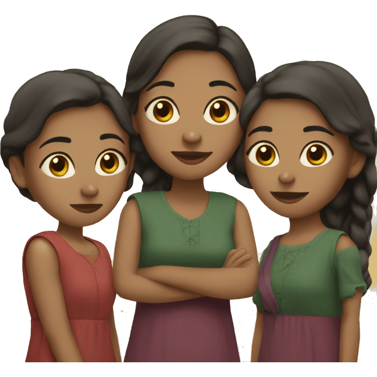 Three sisters emoji