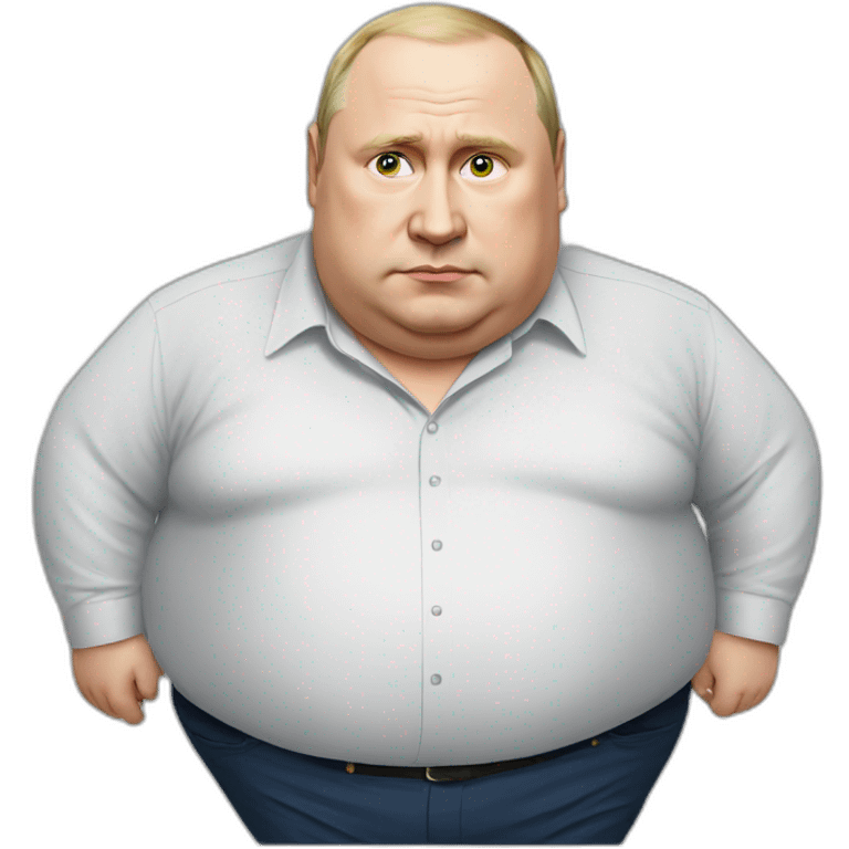 Overweight putin emoji