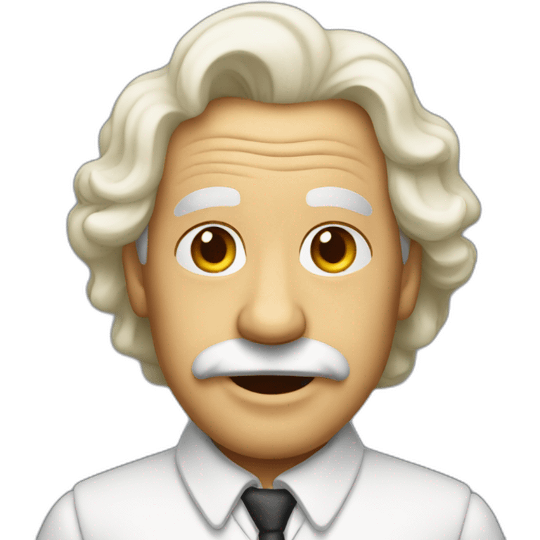 Albert Einstain emoji