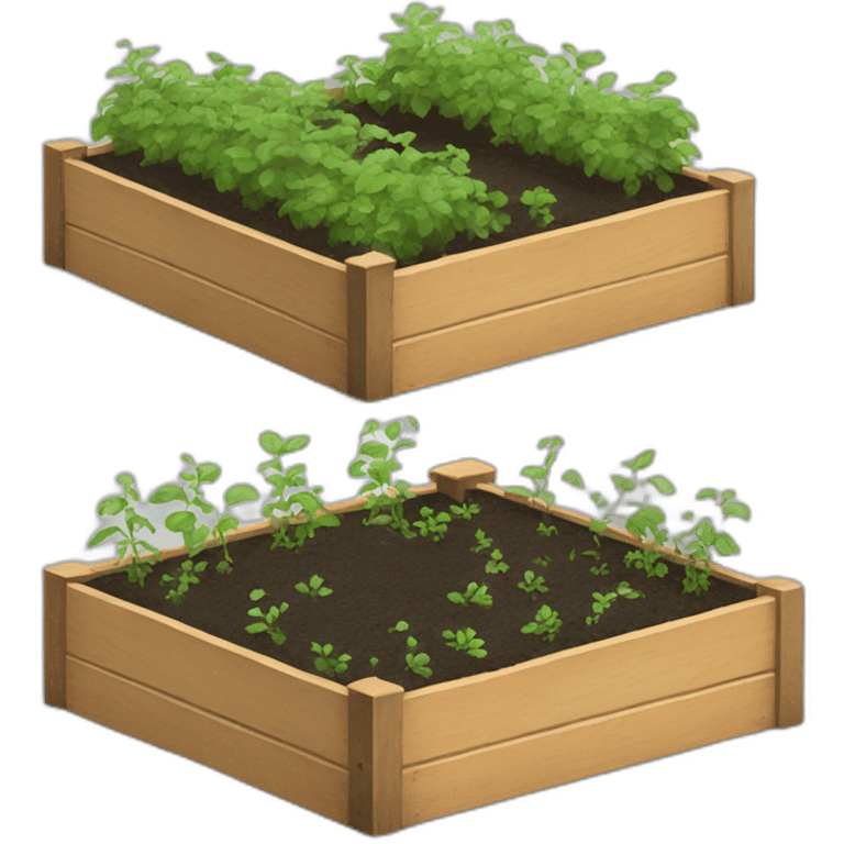 Raised bed emoji