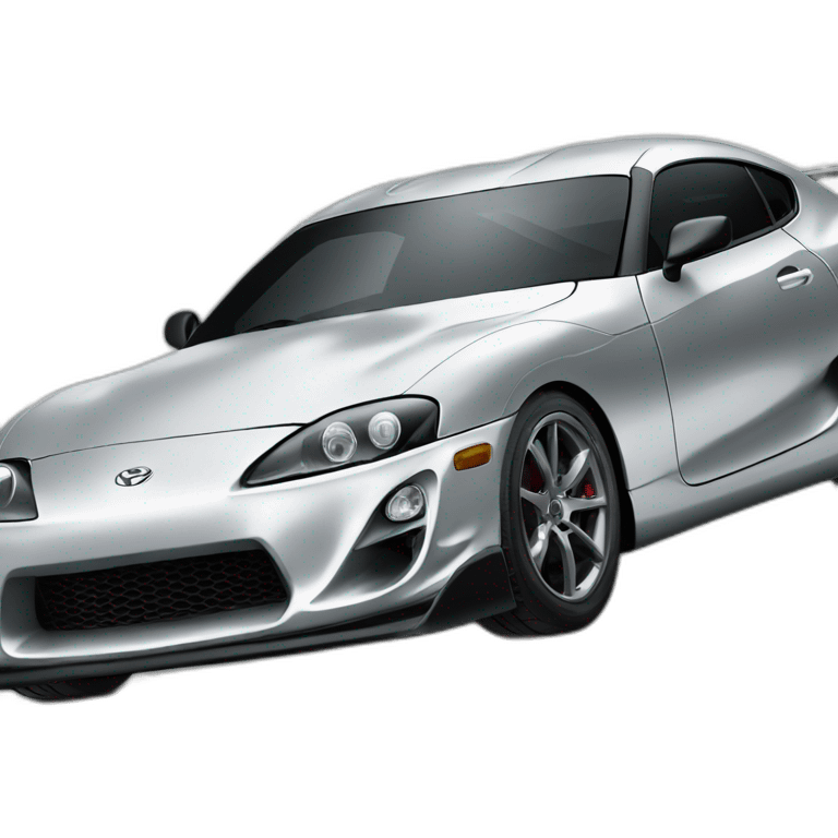 Toyota Supra car emoji