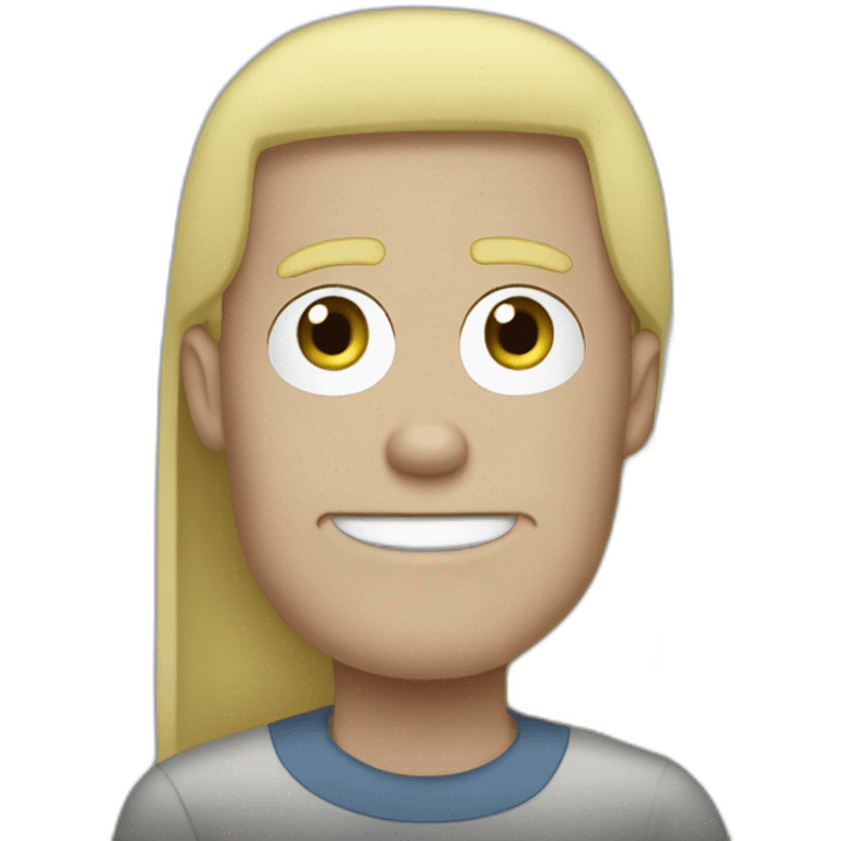 Giga Chad American dad emoji