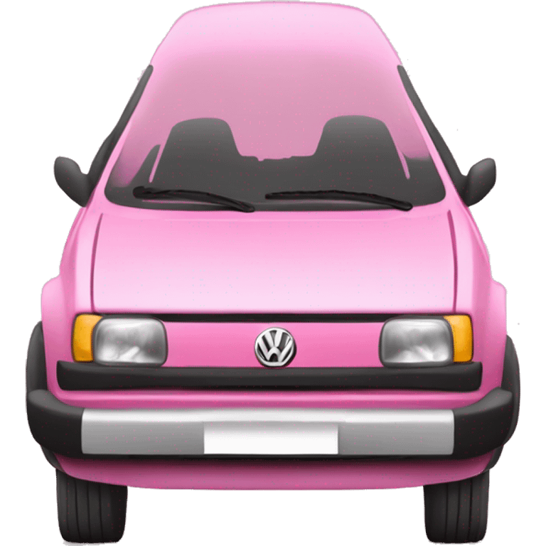 Pink Volkswagen Jetta  emoji