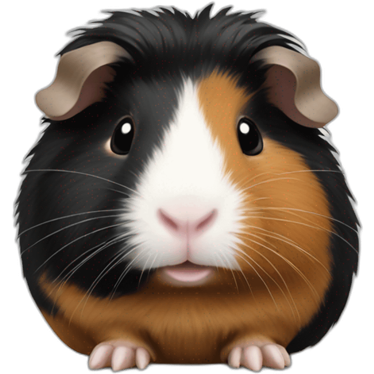 guinea pig black emoji