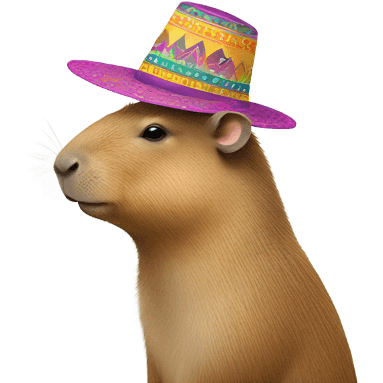 capybara hat emoji