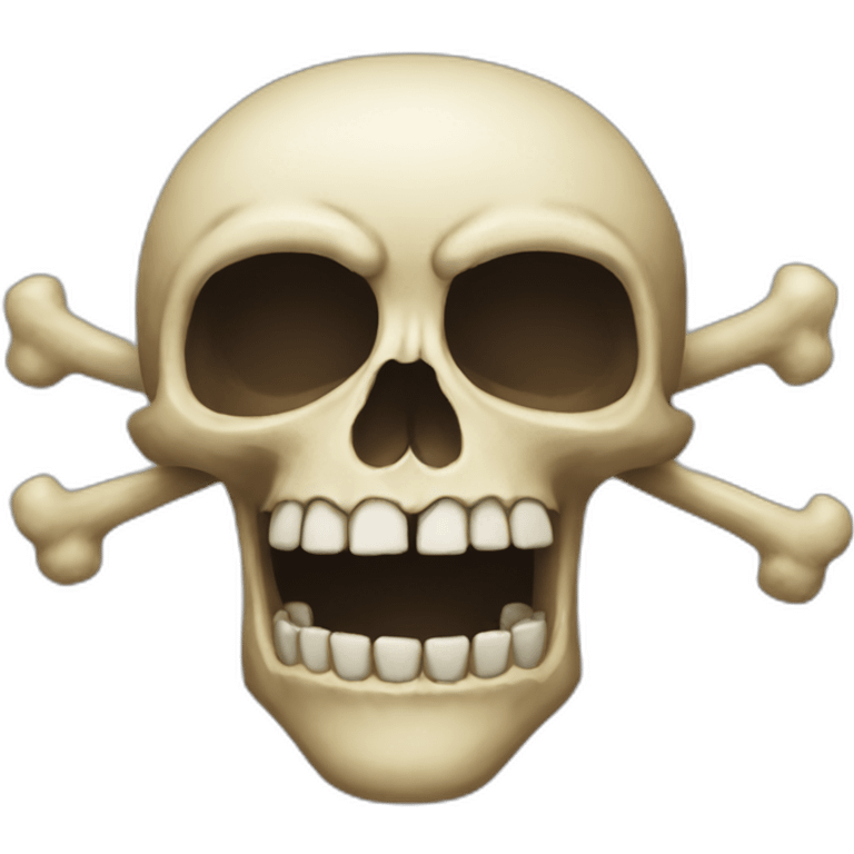 Luffy’s skull emoji