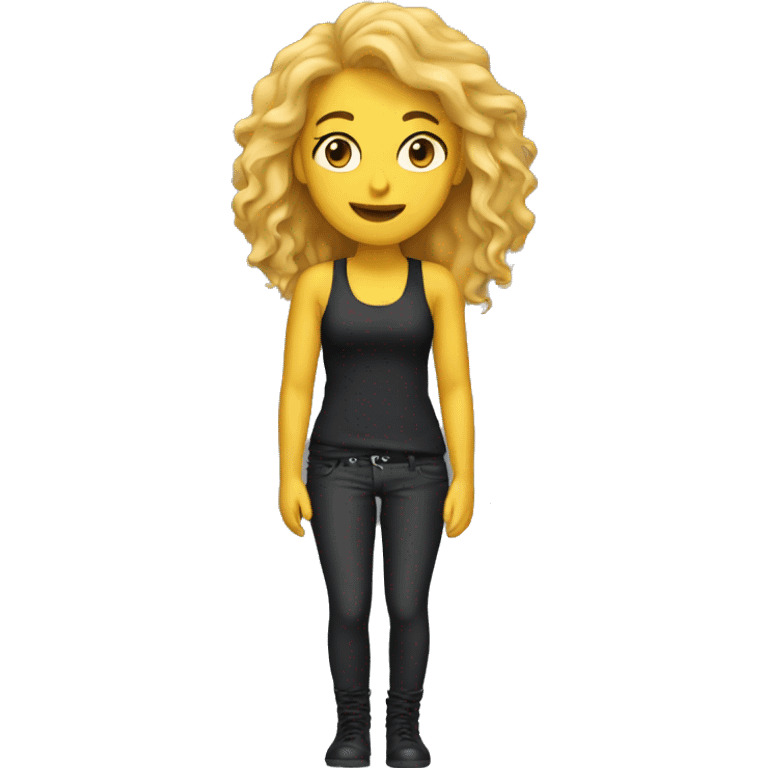 concert girl  emoji