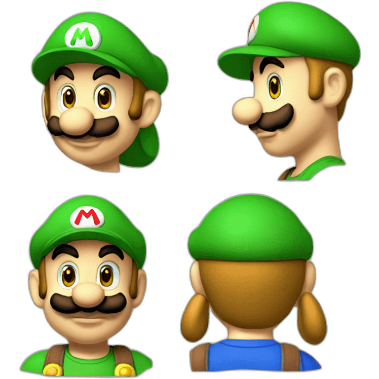 Mario et luigi emoji