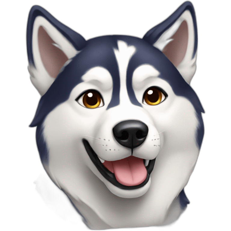 Husky emoji