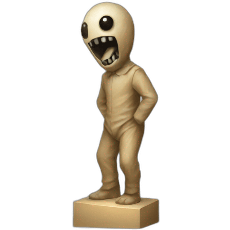 scp 173 the statue emoji