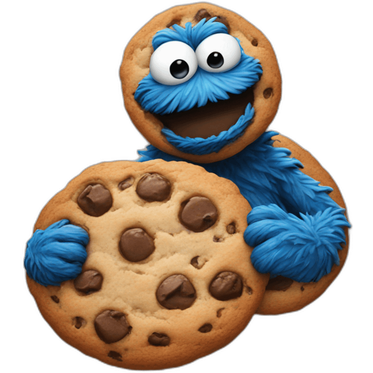 cookie monster emoji