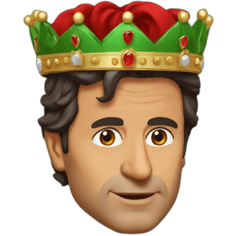 Imran Khan With Crown On His Head emoji