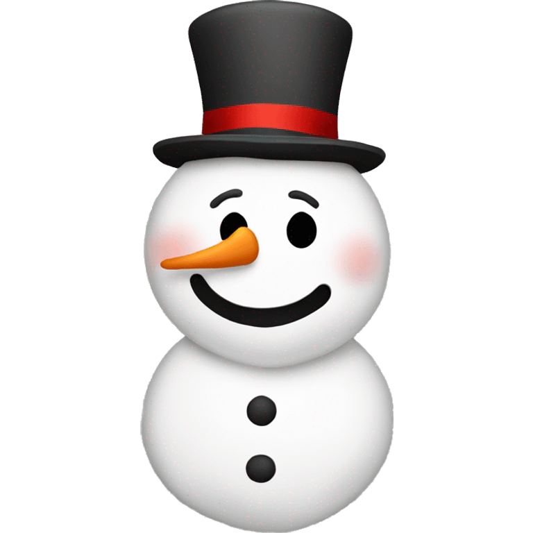 full body christmas hat snowman emoji