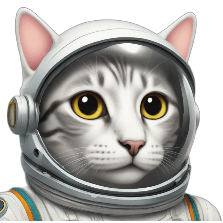 cat unicorn astronaut emoji