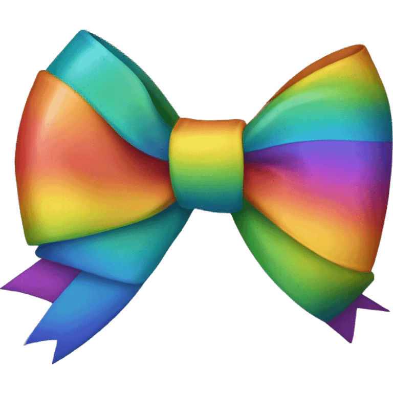 rainbow bow  emoji