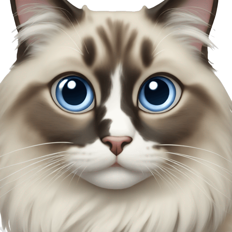 Ragdoll cat emoji