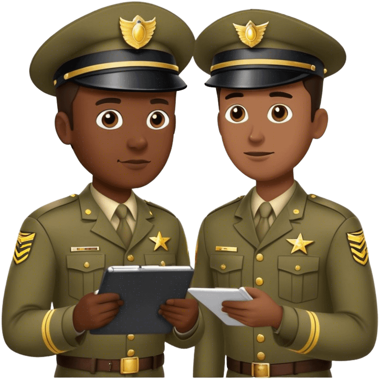 drill sergeant productivity coach emoji