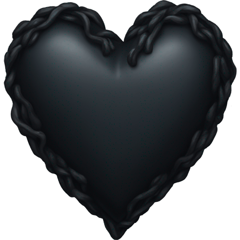 Black heart emoji